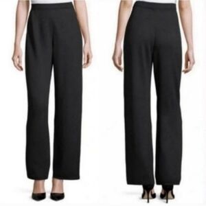 St. John Collection Black Santana Knit Pull On Pants Size 6